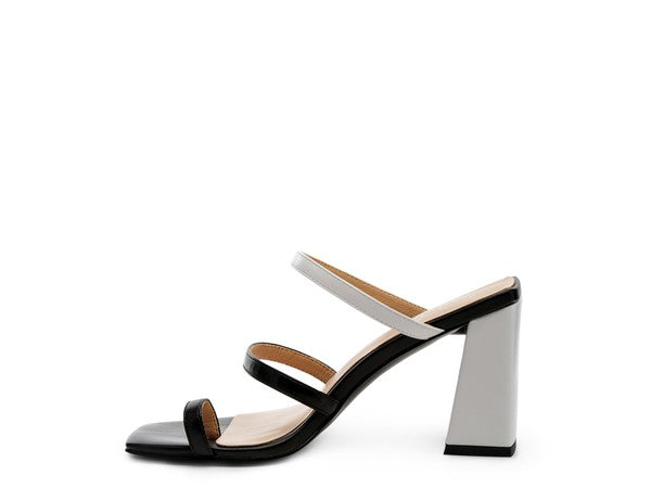 Marve Block Heel Thong Sandals