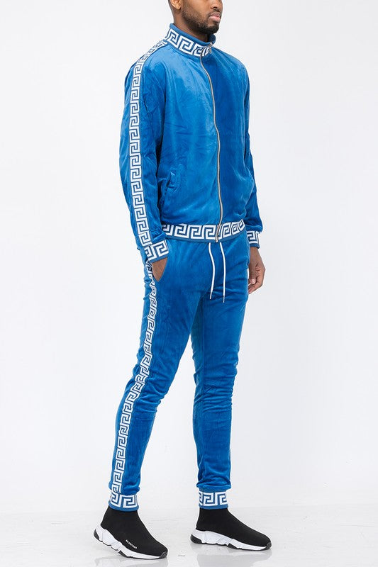 Track Set Velour Sweatsuit