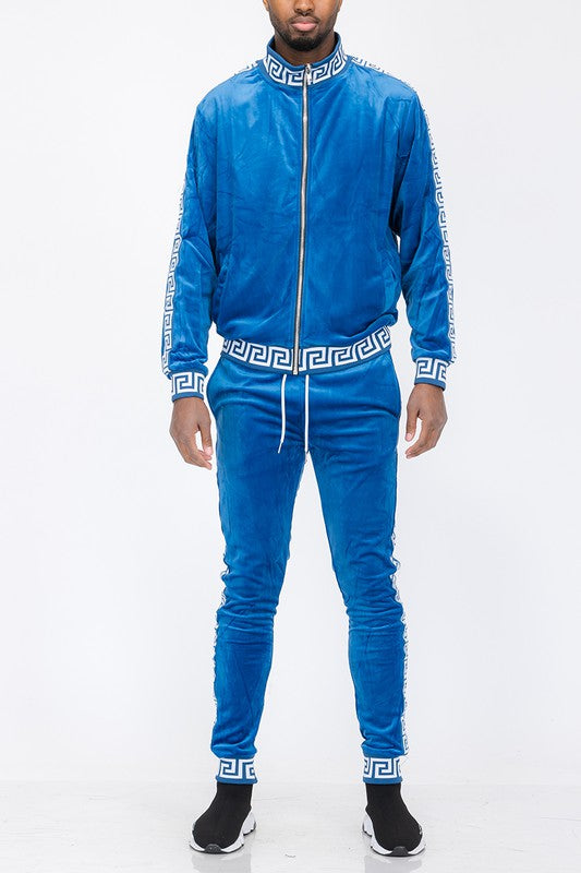 Track Set Velour Sweatsuit