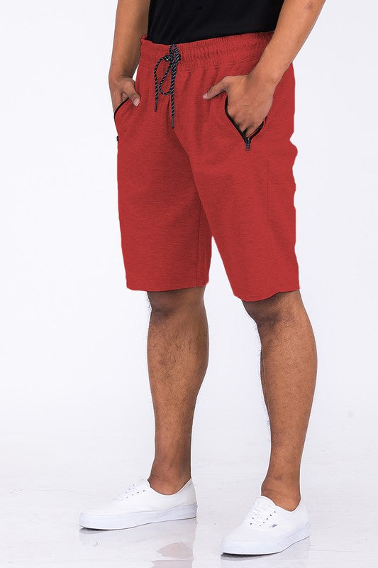 COTTON BLEND LOUNGE SWEAT SHORTS