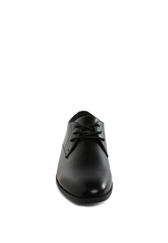 Finch Men's Minimalist Derby Shoes